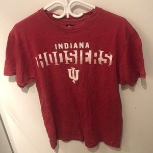 Vintage Indiana State Hoosiers And 1 ultra soft red and white tee